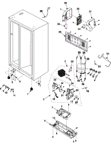 09 - Machine Compartment-Compressor parts for Samsung Refrigerator RS267LASH/XAA from AppliancePartsPros.com