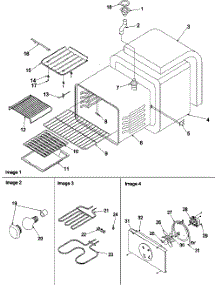 02 - Cavity parts for Amana Range ZRTSC8650E / P1130664NE from AppliancePartsPros.com
