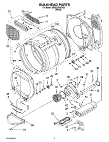 03 - Bulkhead Parts, Optional Parts (Not Included) parts for Maytag Dryer 3RAED3005TQ0 from AppliancePartsPros.com