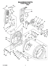 03 - Bulkhead Parts parts for Maytag Dryer MGD5707TQ0 from AppliancePartsPros.com