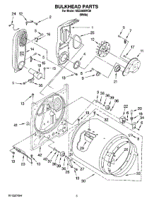 03 - Bulkhead Parts parts for Maytag Dryer NGD4800VQ0 from AppliancePartsPros.com