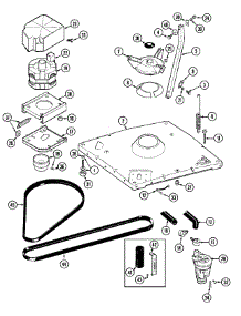 06 - Base parts for Maytag Washer MAT12PRAAW from AppliancePartsPros.com