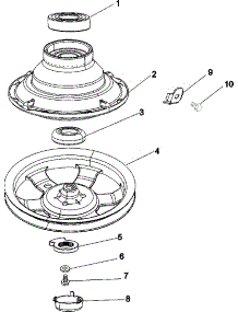 08 - Clutch & Brake parts for Maytag Washer MAT12PDDAQ from AppliancePartsPros.com