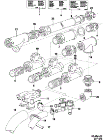 13 - Valves parts for Maytag Washer MFS100PFVS from AppliancePartsPros.com