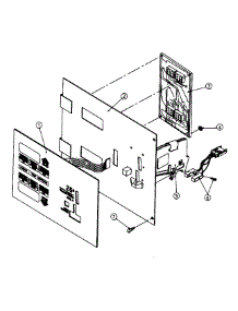 03 - Control Panel Assembly (Dmc) parts for Maytag Dryer LDGS30PC1 from AppliancePartsPros.com