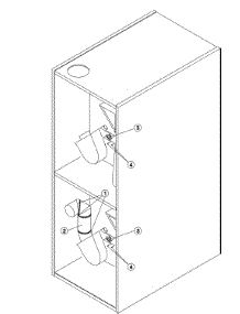 22 - Bottom Duct Assy / Cabinet Hi-Limit parts for Maytag Dryer MLG31PCAWQ from AppliancePartsPros.com