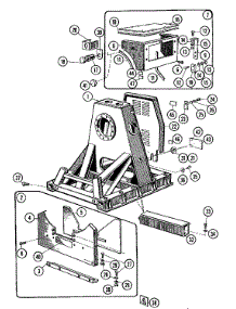 14 - Frame & Cover Assembly parts for Maytag Washer MFX80PNAVS from AppliancePartsPros.com