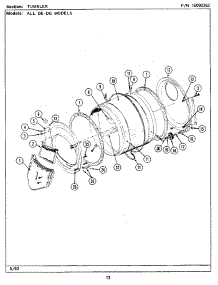 06 - Tumbler parts for Maytag Dryer MDG26DAAAL from AppliancePartsPros.com