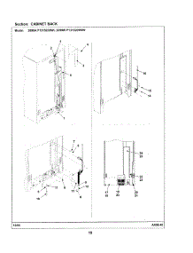 09 - Cabinet Back parts for Maytag Refrigerator 2699W from AppliancePartsPros.com