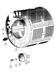 05 - Inner Tub parts for Maytag Washer MFS80PNAVS from AppliancePartsPros.com