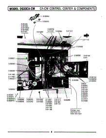 03 - Control Center & Components parts for Maytag Dryer GDG33CM from AppliancePartsPros.com