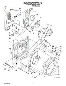 03 - Bulkhead Parts parts for Maytag Dryer 7MMGE7973TW0 from AppliancePartsPros.com
