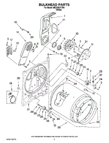 03 - Bulkhead Parts, Optional Parts (Not Included) parts for Maytag Dryer MED5821TW0 from AppliancePartsPros.com