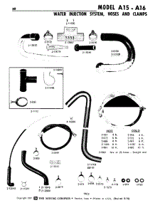 12 - Water Injection System, Hoses & Clamps parts for Maytag Washer A15CA from AppliancePartsPros.com