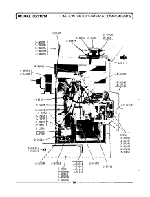 15 - Control Center & Components parts for Maytag Dryer GDG31CM from AppliancePartsPros.com