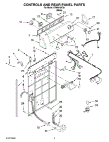 02 - Controls And Rear Panel Parts parts for Maytag Washer ATW4475VQ0 from AppliancePartsPros.com