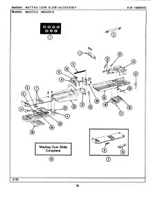 05 - Maytag Coin Slide-Accessory parts for Maytag Dryer MDG27CSABW from AppliancePartsPros.com