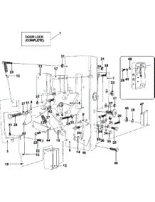 10 - Door Lock parts for Maytag Washer MFS80PNDVS from AppliancePartsPros.com