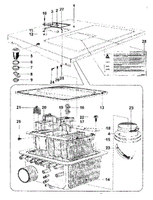 03 - Top Cover / Soap Hopper parts for Maytag Washer MFS25PNAVS from AppliancePartsPros.com