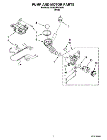 05 - Pump And Motor Parts parts for Maytag Washer MAH22PRAWW0 from AppliancePartsPros.com