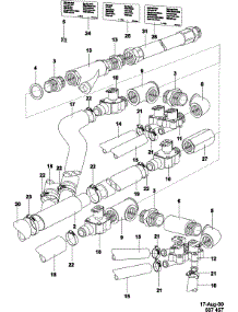 15 - Filling System parts for Maytag Washer MFS50PNFVS from AppliancePartsPros.com