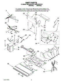 06 - Unit Parts parts for Maytag Refrigerator MBR2262KES12 from AppliancePartsPros.com
