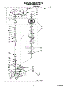 08 - Gearcase Parts, Optional Parts (Not Included) parts for Maytag Washer 7MMMS0200VW0 from AppliancePartsPros.com