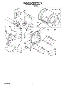 04 - Bulkhead Parts, Optional Parts (Not Included) parts for Maytag Dryer 7MMGP0030VQ0 from AppliancePartsPros.com