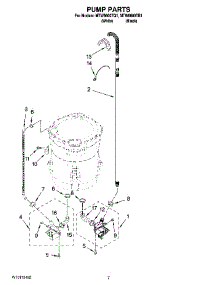 04 - Pump Parts, Optional Parts (Not Included) parts for Maytag Washer MTW6600TQ1 from AppliancePartsPros.com