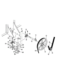 10 - Idler Bearing Mount Assembly parts for Maytag Dryer DG100PN1 from AppliancePartsPros.com