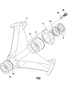 12 - Trunnion parts for Maytag Washer MFS25PNFTS from AppliancePartsPros.com