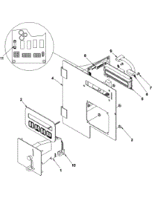 02 - Control Panel parts for Maytag Dryer MDG30PCCWW from AppliancePartsPros.com