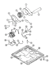 08 - Motor Drive parts for Maytag Dryer MDE16CSDYW from AppliancePartsPros.com