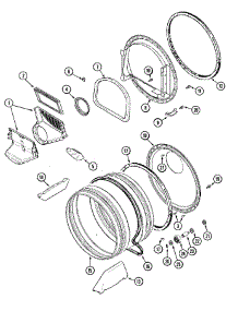 05 - Tumbler parts for Maytag Dryer MDG21PDAGW from AppliancePartsPros.com