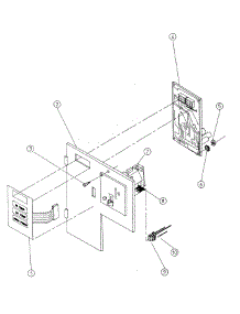 04 - Coin Microprocessor Control Box parts for Maytag Dryer DG30PC1 from AppliancePartsPros.com