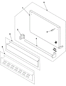 04 - D00r Assembly parts for Maytag Range JTRH436 from AppliancePartsPros.com