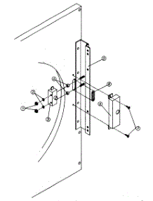 08 - Door Switch Assembly parts for Maytag Dryer MDG32PC2 from AppliancePartsPros.com