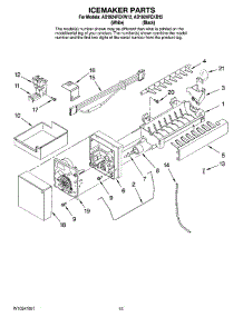 08 - Icemaker Parts, Optional Parts (Not Included) parts for Maytag Refrigerator AB1924PEKW12 from AppliancePartsPros.com