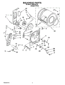 04 - Bulkhead Parts, Optional Parts (Not Included) parts for Maytag Dryer NGD5100TQ0 from AppliancePartsPros.com