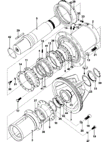 06 - Trunnion And Bearing Assy parts for Maytag Washer MFS80PNDVS from AppliancePartsPros.com
