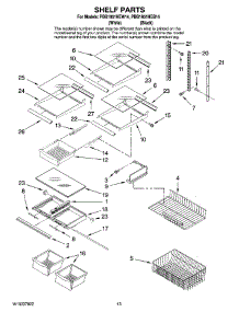 07 - Shelf Parts, Optional Parts parts for Maytag Refrigerator PBB1951HEB14 from AppliancePartsPros.com