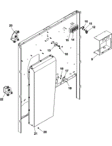 06 - Panel, Rear Electrical parts for Maytag Dryer MLG33PDSWW from AppliancePartsPros.com