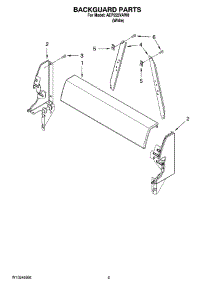 04 - Backguard Parts, Optional Parts (Not Included) parts for Maytag Range AEP222VAW0 from AppliancePartsPros.com