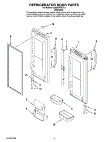 04 - Refrigerator Door Parts parts for Maytag Refrigerator G32026PEKS13 from AppliancePartsPros.com