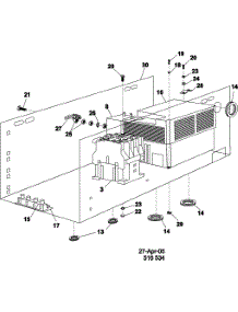 09 - Electrical parts for Maytag Washer MFS35PNFTS from AppliancePartsPros.com