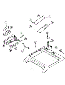 02 - Top parts for Maytag Washer MAH21PNAGW from AppliancePartsPros.com