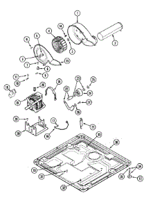 09 - Motor Drive (Mdg16csawq) parts for Maytag Dryer MDG16CSAWQ from AppliancePartsPros.com