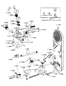 06 - Inlet Duct, Gas Valve & Combustion Cone parts for Maytag Dryer DG24CM from AppliancePartsPros.com