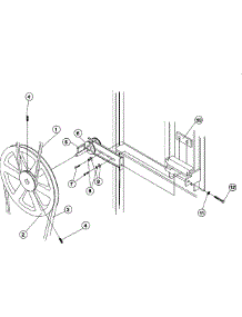11 - Idler Bearing parts for Maytag Dryer MDG50MNVWQ from AppliancePartsPros.com