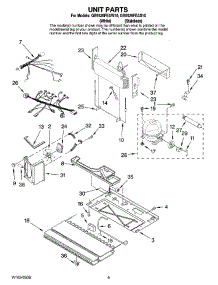 06 - Unit Parts parts for Maytag Refrigerator GB5526FEAW10 from AppliancePartsPros.com